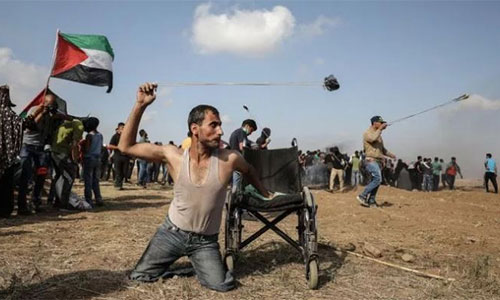 El símbolo de la masacre israelí en Gaza